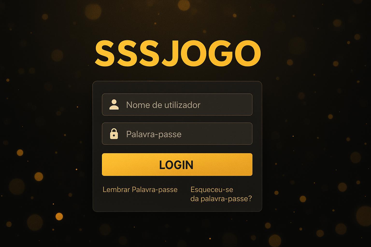 Login no Cassino SSSJOGO